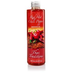 Thai Traditions масло массажное Red Hot Chili Pepper 260 мл