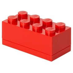 Контейнер LEGO Mini box 8 (4012) красный