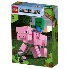 Конструктор LEGO Minecraft 21157 Свинья и Зомби-ребёнок