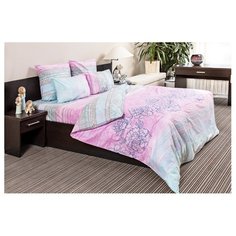 Постельное белье 2-спальное Ночь Нежна Лето 50 х 70 см бязь голубой