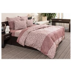 Постельное белье 2-спальное с евро простыней Ночь Нежна Марракеш 50 х 70 см бязь коричневый