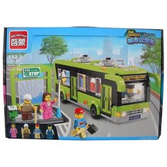 Конструктор Qman City 1121 Городской автобус