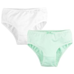 Трусики Bossa Nova 2 шт., размер 30, белый/мятный