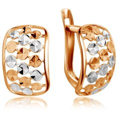 Бронницкий Ювелир Серьги из красного золота Д0268-027418