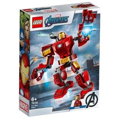Конструктор LEGO Marvel Super Heroes 76140 Avengers Железный Человек: трасформер