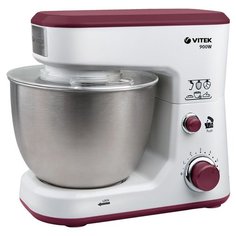 Миксер VITEK VT-1433, белый/фиолетовый