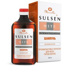 Mirrolla шампунь Сульсен Мите против перхоти 250 мл