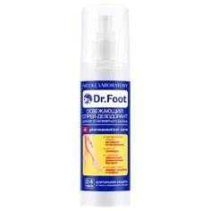 Dr. Foot Освежающий спрей-дезодорант для ног от неприятного запаха 150 мл