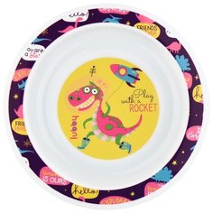 Тарелка Lubby на присоске (13954/12) разноцветный