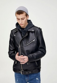 Куртка кожаная Pull&Bear