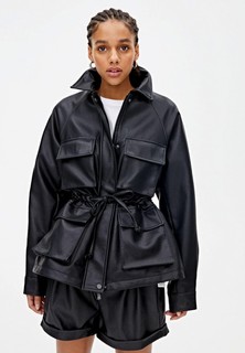Куртка кожаная Pull&Bear