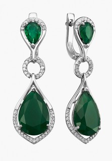 Серьги Серебро России