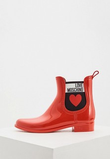 Резиновые полусапоги Love Moschino