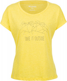Футболка женская Columbia High Dune SS Tee, размер 44