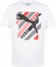 Футболка мужская Puma Cat Brand Graphic, размер 48-50