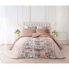 Комплект постельного белья Verossa Перкаль Семейный Cartolina (741056)