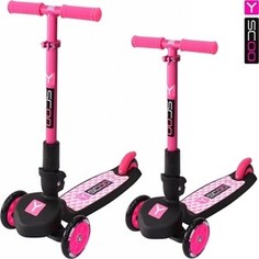 Самокат Y-Scoo Y-SCOO TRIO MAXI 120 pink