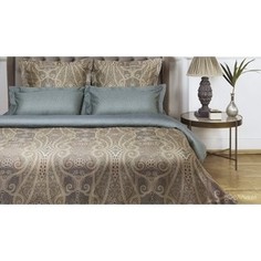 Комплект постельного белья Ecotex семейный, сатин люкс, Новеллика Феллини (4660054342769)