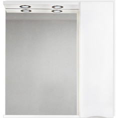 Зеркальный шкаф BelBagno Marino правый, белый (MARINO-SPC-900/750-1A-BL-P-R)