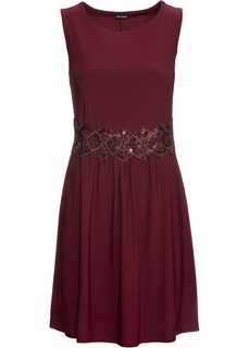 Платье с кружевной вставкой Bonprix