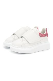 Кожаные кеды Alexander McQueen