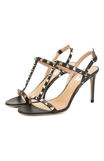 Кожаные босоножки Valentino Garavani Rockstud Valentino