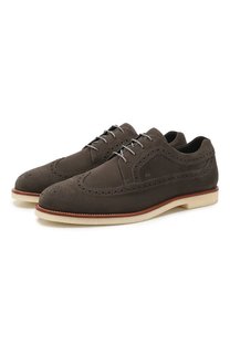 Замшевые дерби Hogan