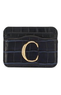 Кожаный футляр для кредитных карт Chloé