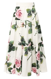 Хлопковая юбка Dolce & Gabbana