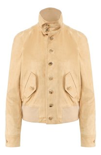 Замшевый бомбер Ralph Lauren