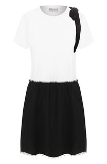 Хлопковое платье REDVALENTINO