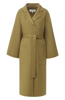 Пальто из смеси шерсти и кашемира Loewe