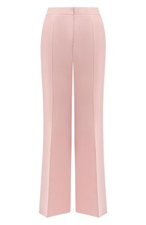 Брюки из смеси шерсти и шелка Valentino