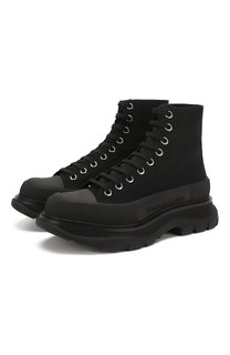 Текстильные ботинки Alexander McQueen