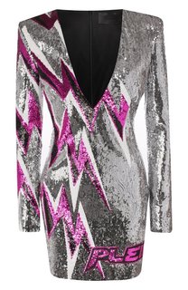 Платье с пайетками Philipp Plein