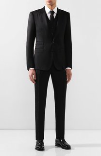 Шерстяной костюм-тройка Dolce & Gabbana