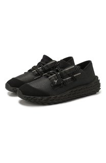 Кожаные кроссовки Giuseppe Zanotti Design