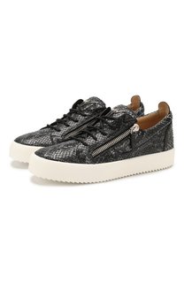 Кожаные кеды Giuseppe Zanotti Design