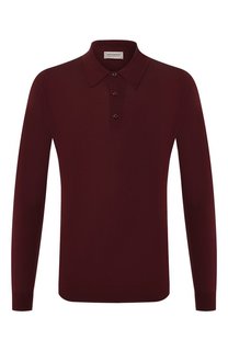 Шерстяное поло John Smedley