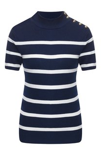 Топ из смеси шелка и вискозы Polo Ralph Lauren