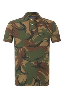 Хлопковое поло Polo Ralph Lauren
