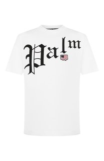 Хлопковая футболка Palm Angels