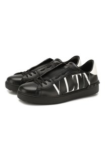 Кожаные кеды Valentino Garavani Open VLTN Valentino