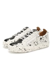 Кожаные кеды Giuseppe Zanotti Design