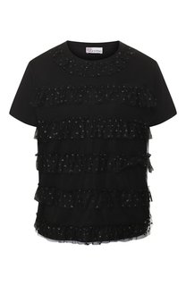 Хлопковая футболка REDVALENTINO