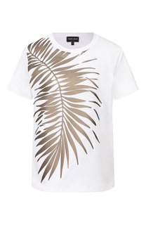 Хлопковая футболка Giorgio Armani