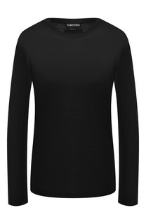 Лонгслив из шелка и шерсти Tom Ford