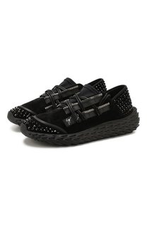 Комбинированные кроссовки Urchin Giuseppe Zanotti Design