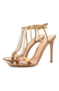 Кожаные босоножки Gianvito Rossi