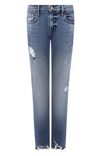 Джинсы с потертостями Frame Denim